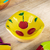 Wood catchall, 'Funky Cherries' - Cedar Wood Cherry Catchall Hand-Painted in Colombia thumbail