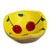 Wood catchall, 'Funky Cherries' - Cedar Wood Cherry Catchall Hand-Painted in Colombia (image 2a) thumbail