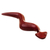 Mini estatuilla de madera - Mini figura abstracta de serpiente de madera de palo sangre tallada a mano
