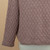 Jersey 100% alpaca - Sweater Morado 100% Alpaca con Estampado Geométrico