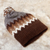 100% alpaca hat, 'Mighty Mountains' - 100% Alpaca Unisex in Brown Hat Hand-Knitted in Peru