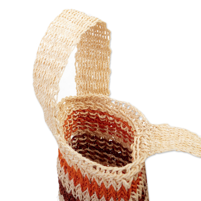 Curated gift set, 'Natural Fibers' - Handwoven Colorful Natural Fiber Curated Gift Set from Peru