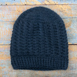 100% alpaca hat, 'Caribbean Blue' - Caribbean Blue 100% Alpaca Hat Crocheted in Peru