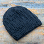 100% alpaca hat, 'Caribbean Blue' - Caribbean Blue 100% Alpaca Hat Crocheted in Peru