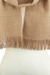 schal aus 100 % Baby-Alpaka - Brauner Schal, handgewebt aus 100 % Baby-Alpaka in Peru
