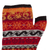 100% alpaca fingerless mitts, 'Andean Warmth' - Multicolored 100% Baby Alpaca Unisex Knit Fingerless Mitts (image 2e) thumbail