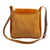 Wool-accented suede shoulder bag, 'Andes Diamonds' - Handcrafted Wool-Accented Suede Shoulder Bag in Brown Hues (image 2b) thumbail