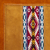 Bolso de hombro de ante con detalle de lana - Bolso de hombro de gamuza con detalles de lana hecho a mano en tonos marrones