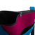 Wool-accented suede sling, 'Magenta Soul' - Handcrafted Magenta and Blue Suede Sling with Wool Accent (image 2d) thumbail