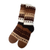 calcetines 100% alpaca - Calcetines de Alpaca Tejidos a Mano Inspirados en los Incas en Tonos Marrón y Blanco