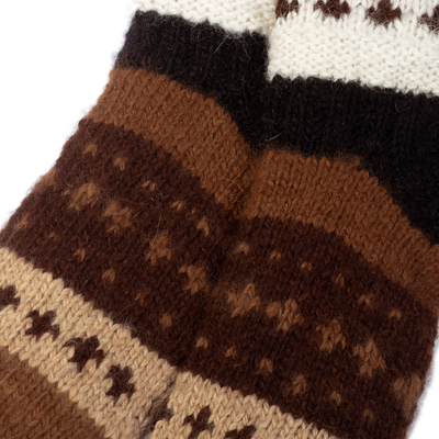 Alpaca Socks – Classic Canadian Heritage Style - Boutique art Inca