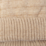 Baby alpaca blend hat, 'Wintry Beige' - Baby Alpaca Blend and Copper Fiber Hat in Natural Beige Hue