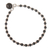 Onyx beaded bracelet, 'Protective Gleam' - Natural Black Onyx Beaded Bracelet Crafted in Peru thumbail
