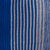 Schal aus Baumwollmischung - Schal aus blau-grauer Baumwollmischung, handgestrickt in Dreiecksform