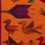 Wandteppich aus Wolle - Handgewebter Wandteppich aus 100 % Wolle mit Vogelmotiv und Blumenmotiv aus Peru