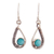 Amazonite dangle earrings, 'Summery Rain' - Drop-Shaped Dangle Earrings with Natural Amazonite Jewels thumbail