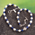 Cultured pearl and lapis lazuli beaded pendant necklace, 'Blue Glow' - 925 Silver Cultured Pearl and Lapis Lazuli Pendant Necklace (image 2) thumbail