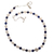 Cultured pearl and lapis lazuli beaded pendant necklace, 'Blue Glow' - 925 Silver Cultured Pearl and Lapis Lazuli Pendant Necklace thumbail