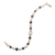 Cultured pearl pendant bracelet, 'Alluring Contrast' - 925 Silver Pendant Bracelet with Two-Toned Cultured Pearls
