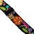 Cinturón de lana bordado - Cinturón de lana floral colorido tejido y bordado a mano
