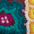 Geldbörse aus Wolle - Handgewebte Geldbörse aus Wolle mit Chakana-Motiv in der Farbe Russet