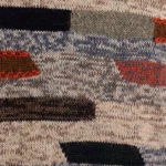 Men's 100% alpaca pullover, 'Inca Walls' - Men's Colorful Patterned 100% Alpaca Pullover from Peru