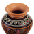 Ceramic decorative vase, 'Inca Grandeur' - Inca-Themed Ceramic Decorative Vase Hand-Painted in Peru (image 2c) thumbail