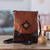 Leather sling bag, 'Andean Flair' - Brown Leather Sling Bag with Adjustable Strap & Wool Accent (image 2j) thumbail