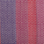 Schal aus Baby-Alpaka-Mischung - gestreifter Schal aus gestrickter Baby-Alpaka-Mischung in Rotwein und Blau