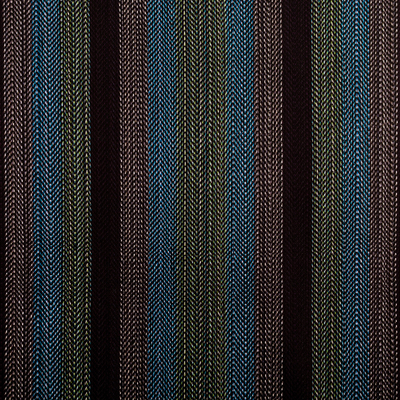 Schal aus Baby-Alpaka-Mischung - Handgewebter Schal aus Baby-Alpaka-Mischung mit cyanfarbenen Streifen
