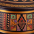 Ceramic decorative box, 'Inca Princess' - Traditional Inca Hand-Painted Ceramic Decorative Box (image 2e) thumbail