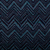 100% alpaca scarf, 'Mountain Range' - 100% Alpaca Knit Scarf with Inverted Chevron Pattern in Blue (image 2b) thumbail