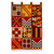 Wool blend tapestry, 'Tribal IV' - Handwoven Andean Wool Blend Tapestry with Geometric Motifs thumbail