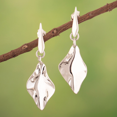 Carnelian Modern Dangle Earrings - Intini Jewels