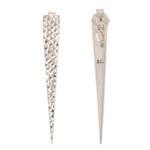 Sterling silver drop earrings, 'Eternal Confidence' - Polished Geometric Sterling Silver Drop Earrings