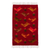 Wool area rug, 'Crimson Birds on the Wing' (2x3) - Handloomed Red Bird and Flower-Themed Wool Area Rug (2x3)
