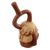 Decorative ceramic vessel, 'Mochica Head' - Peruvian Style Mochica Head Decorative Ceramic Vessel (image 2c) thumbail