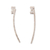 Sterling silver climber earrings, 'Shiny Finesse' - Modern Sterling Silver Climber Earrings in a Polished Finish