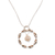 Cultured pearl pendant necklace, 'Eternal Loyalty' - Sterling Silver Pendant Necklace with Cultured Pearl (image 2b) thumbail