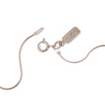 Cultured pearl pendant necklace, 'Eternal Loyalty' - Sterling Silver Pendant Necklace with Cultured Pearl