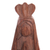 Holzskulptur - Handgeschnitzte Mohena-Holzskulptur der Jungfrau Maria aus Peru