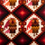 Wool tapestry, 'Sage of the Andes' - Owl-Themed Geometric Loomed Wool Tapestry from Peru
