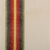 schal aus 100 % Alpaka - Handgewebter Schal aus 100 % Alpaka in Elfenbein mit bunten Streifen