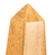 Jasper obelisks, 'Desert Sand' (pair) - Pair of Yellow Jasper Obelisk Sculptures Handmade in Peru (image 2c) thumbail