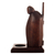Wood tealight candleholder, 'Luminous Night' - Hand-Carved Holy Family-Themed Wood Tealight Candleholder (image 2d) thumbail