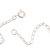 Rhodonit-Anhänger-Halskette, „Rose Serenity“ - Halskette mit Anhänger aus poliertem Sterlingsilber und Rhodonit