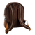 Rucksack aus Baumwolle und Wolle, „The Redwood Empire“ – Inka-inspirierter Rucksack aus Baumwolle und Wolle aus Redwood und Schwarz