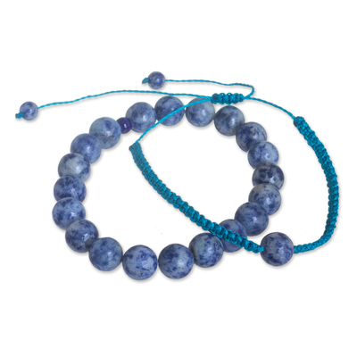 Curated gift set, 'Andean Heaven' - Handcrafted Blue-Toned and Sodalite jewellery Curated Gift Set