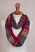 Curated gift set, 'Urban Red' - Handwoven and Knit 100% Alpaca Accessory Curated Gift Set