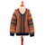 Pullover aus Baby-Alpaka-Mischung - Gestrickter Pullover aus Baby-Alpaka-Mischung mit geometrischem Motiv